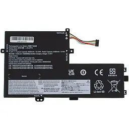 Батарея для ноутбука Lenovo L18C3PF6 (IdeaPad S340-14API C340-14API) 11.34V 52.5Wh Чорний - мініатюра 2