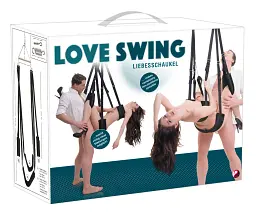 Love Swing - Секс гойдалка, 200 см (чорний) - мініатюра 7