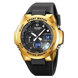 Наручний годинник чоловічий 2105GD Gold Skmei acs0030282