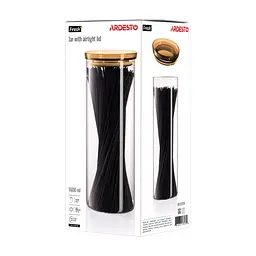 Банка ARDESTO Fresh 1600 мл, скло, пластик, прозорий (AR1316SFM) - мініатюра 7
