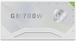 Блок живлення GameMax GM 700B Fully-modular 700W 80+ Bronze White (GM 700B WH Fully-modular New) - мініатюра 3