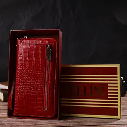Жіночий шкіряний гаманець Canpellini 21х12х2 см acs0025558 - мініатюра 8