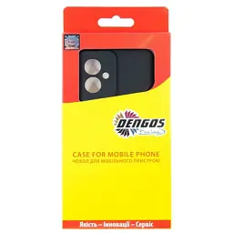 Чохол до мобільного телефона Dengos Carbon Motorola G55 Black (DG-TPU-CRBN-248) - мініатюра 3