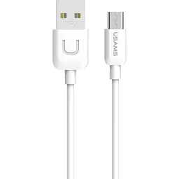 Мережевий зарядний пристрій Usams T48 KiT T22 18W + Cable U-Turn USB-A to micro-USB White [160792] - мініатюра 6