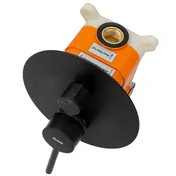 Душова система прихованого монтажу Rea Lungo black + BOX чорний матовий REA-P4100, Чорний матовий - мініатюра 5