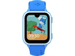 Дитячий смарт-годинник Garett Kids Vibe AI 4G Blue (5904238487426) - мініатюра 2
