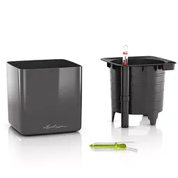 Вазон Lechuza Cube Glossy 14 червоний (13512) - мініатюра 2