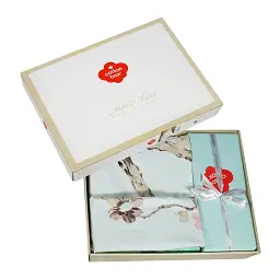 Комплект постільної білизни Cotton Box Сакура євро - мініатюра 2