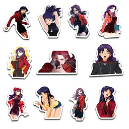 Стікерпак GeekLand Evangelion Misato Katsuragi 45 штук (SP MK 01) - мініатюра 3