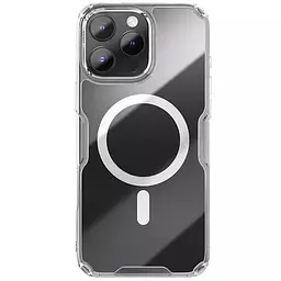 TPU чохол Nillkin Nature Pro Magnetic для Apple iPhone 16 Pro (6.3) Безбарвний (прозорий) - мініатюра 2