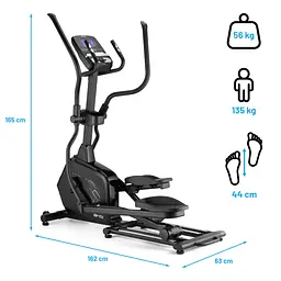 Орбітрек Gymtek XCF6000 електромагнітний - мініатюра 15