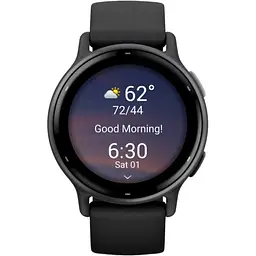 Смарт-годинник Garmin vivoactive 5 Slate Aluminum Bezel with Black Case and Silicone Band (010-02862-10) - мініатюра 4