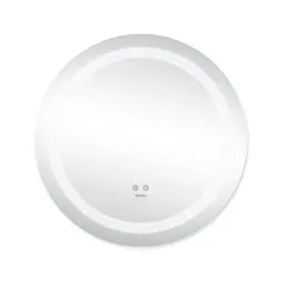Дзеркало Kroner KRP Spiegel R2 - 6060 з LED-підсвічуванням та антизапітнінням CV030042, Білий - мініатюра 3