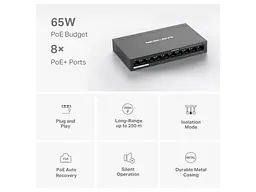 Комутатор Mercusys MS110P - мініатюра 8