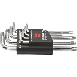 Набір ключів Wurth Г-подібних Torx ТХ9-40, 8 шт. Zebra (арт. 071536 100)