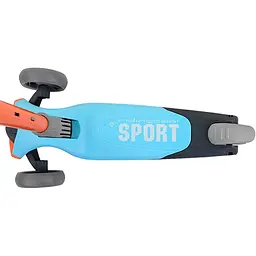 Триколісний самокат Best Scooter ЦБ-00245761 блакитний - мініатюра 5
