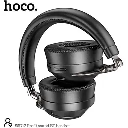 Навушники бездротові Hoco ESD17 Profit sound BT headset - мініатюра 6