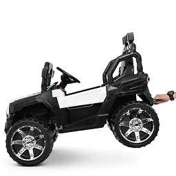 Дитячий електромобіль-джип Bambi M 4198EBLR-1 з музикою та світлом - мініатюра 2