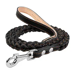 Повідець для собак Collar квадратне плетення з прошивкою (4820082492601)