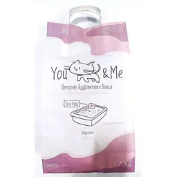 Бентонітовий наповнювач You & Me для котів з ароматом лаванди 5 кг