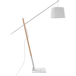 Торшер підлоговий з абажуром BKL-643F/1 E27 WH