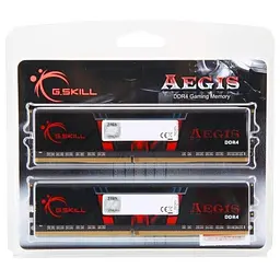 Модуль памятi DDR4 2x16GB/2666 G.Skill Aegis (F4-2666C19D-32GIS) - мініатюра 5