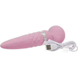 Вібромасажер 2в1 Pillow Talk - Sultry Pink - мініатюра 10