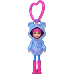 Мінілялька-брелок Polly Pocket у худі в асортименті (JMN38) - мініатюра 5