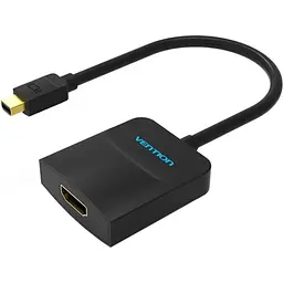Перехідник Vention mini DisplayPort - HDMI (M/F), 0.15 м, Black (HBCBB)