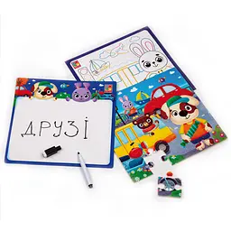 Розвиваючий набір 4 в 1 Vladi Toys Транспорт, укр. мова - мініатюра 3