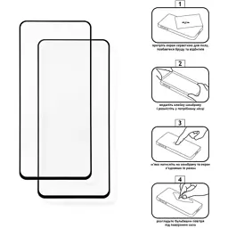 Скло захисне XoKo Full Cover Ultra-Thin iPhone 15 Pro Black 2 pcs (XK-FCU-AP-IP15P) - мініатюра 3