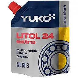 Мастило YUKO Литол-24 дой-пак з штуцером 150г