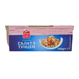 Cалат Fine Life з тунцем та кускусом 160 г - мініатюра 2