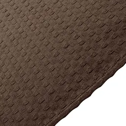 Простирадло вафельне Home Line 200х160 см коричневе (190674) - мініатюра 2