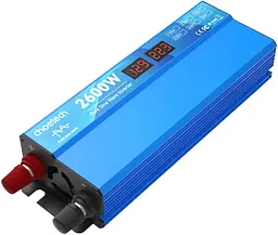 Інвертор автомобільний Choetech 12\220V 2600W (1300Вт), чиста синусоїда - мініатюра 3