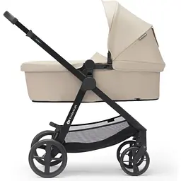 Універсальна коляска 3 в 1 Kinderkraft Newly Sand Beige бежева (00-00305184) - мініатюра 2