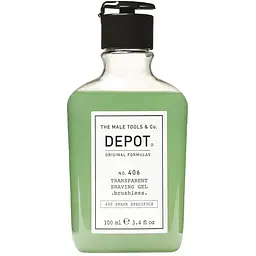 Гель для гоління Depot 406 прозорий 100 мл