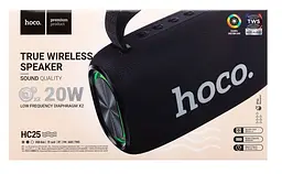 Колонка HOCO HC25 Radiante sports BT speaker Black - мініатюра 3
