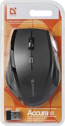 Мишка Defender Accura MM-365 Black (52365) - мініатюра 4