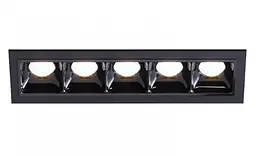 Світильник точковий врізний KLOODI KD-POINT 5X2 10W 3K BK - мініатюра 4
