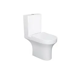 Унітаз-компакт FlashClean Am.Pm Tender з сидінням мікроліфт білий C45A8800SC, Білий