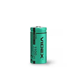 Акумулятор VIDEX Li-ion 18350 (без захисту) 1100mAh bulk/1шт VIDEX (28484-000) - мініатюра 2