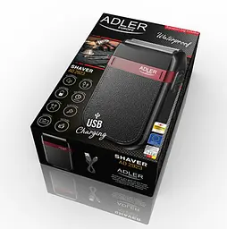 Бритва на USB Adler AD 2923 для сухого та волого гоління - мініатюра 5