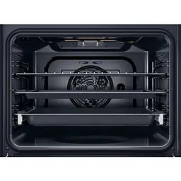 Духова шафа Whirlpool електрична 71 л, A+, дисплей, конвекція, телескопічні напрямні, пара, чорний - мініатюра 9