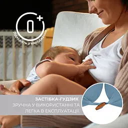 Подушка для вагітних та годування Sei Design трикотаж гіпоалергенна, наволочка з бавовни на блискавці м'ята 30 х 190 см (8000036178*004) - мініатюра 8