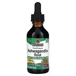 Ашваганда Ashwagandha Root 2,000 mg 60 мл Nature's Answer vit0006529