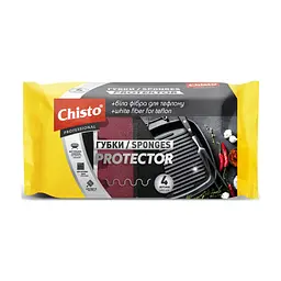 Губки кухонні Chisto Protector 4 шт. (4823098414773)