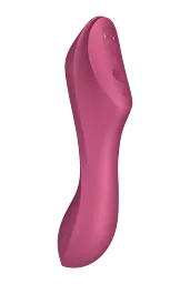 Вібратор Satisfyer Curvy Trinity 3 Вакуумний та стимулятор для точки G, 17.5х5.3 см червоний - мініатюра 3