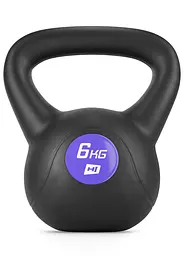 Гиря вінілова Hop-Sport 6кг HS-PB006KB - мініатюра 1