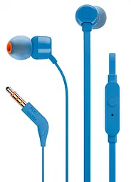 Навушники JBL T110 In-ear Mic Blue (JBLT110BLU)